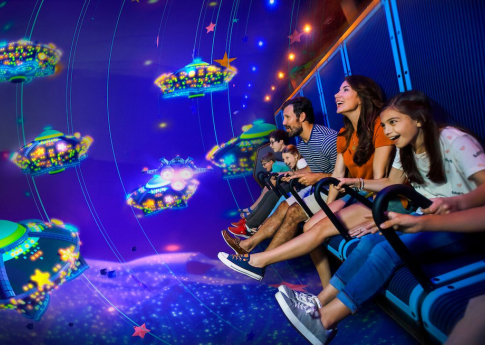 Flying theaters built by Brogent are opening one after another worldwide